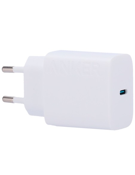 Comprar ANKER ANK-234-WCHARGER-20W1C-W Anker - Cargador USB - Potencia 20W - Carga rápida - Salida USB-C - Color blanco ANK-234-