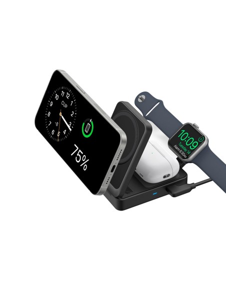 Comprar ANKER ANK-2557-3-IN-1-B Cargador inalámbrico 3 en 1 Anker - Tecnología Magsafe - Carga rápida: iPhone, Airpods, Apple Wa