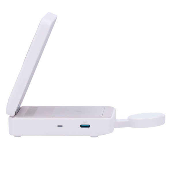 Kaufen ANKER ANK-2557-3-IN-1-W 3-in-1 kabelloses Ladegerät von Anker – MagSafe-Technologie – Schnellladen: iPhone, AirPods, Appl