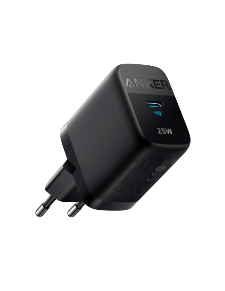Anker Ank-312-Wcharger-25w1c-B Anker - Carregador USB - 25W Potência - Corte rápida - PROPUTAÇÃO USB-C - cor preta