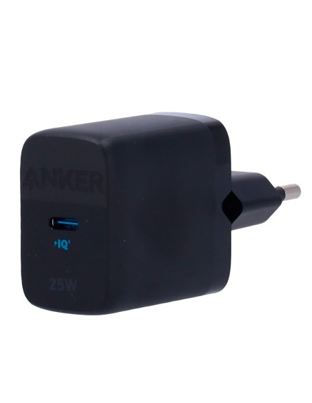 Comprar ANKER ANK-312-WCHARGER-25W1C-B Anker - Cargador USB - Potencia 25W - Carga rápida  - Salida USB-C - Color negro ANK-312-