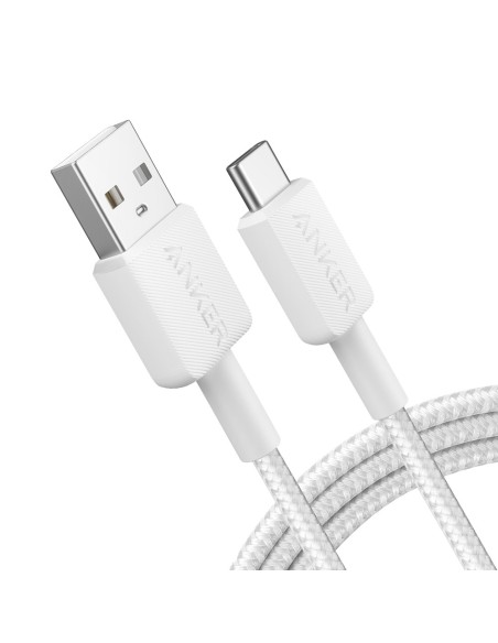Comprar ANKER ANK-322-USBA-USBC-180-W Anker - Cable USB2.0  - USB-A a USB-C - Cable de nylon trenzado - Longitud 1.8m - Carga rá