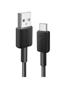 Anker Ank-322-USBA-USBC-90-B Anker - USB2.0 Cable - USB-A para USB-C - Cabo de nylon trançado - comprimento 0.9m - carga rápida