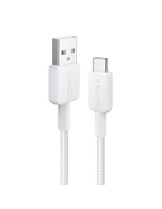 Anker Ank-322-USBA-USBC-90-W Anker - USB2.0 Cable - USB-A para USB-C - Cabo de nylon trançado - comprimento 0.9m - carga rápida
