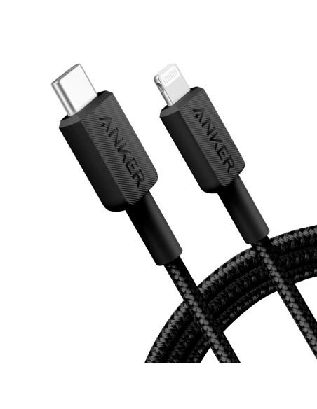 Acheter ANKER ANK-322-USBC-LGT-180-B Anker - Câble USB 2.0 - USB-C vers Lightning - Câble en nylon tressé - Longueur 1.8m - Char
