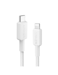 Acheter ANKER ANK-322-USBC-LGT-90-W Anker - Câble USB2.0 - USB-C vers Lightning - Câble en nylon tressé - Longueur 0.9m - Charge