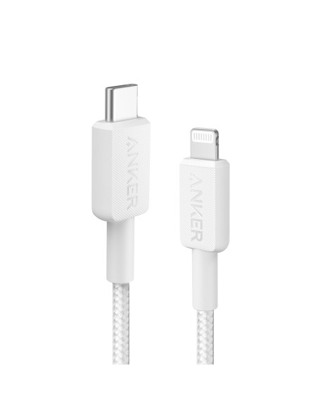 Anker Ank-322-USBC-LGT-90-W Ancer - USB2.0 Cable - USB-C para Lightning - Cabo Nylon Trançado - Comprimento 0.9m - carga rápida 