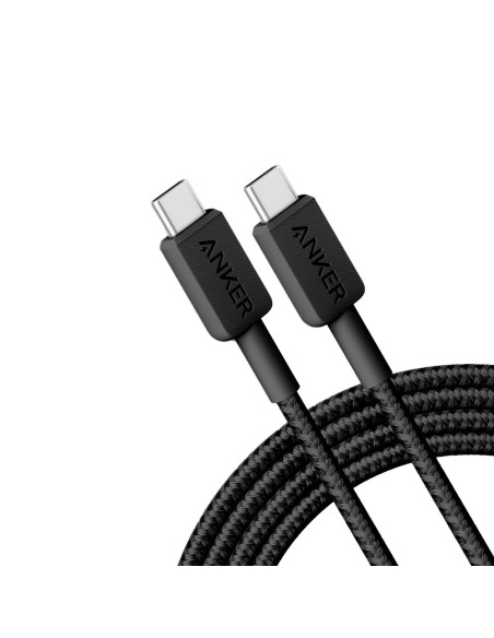 Acheter ANKER ANK-322-USBC-USBC-180-B Anker - Câble USB 2.0 - USB-C vers USB-C - Câble en nylon tressé - Longueur 1.8m - Charge 