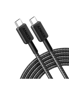 Anker Ank-322-USBC-USBC-300-B Anker - USB2.0 Cable - USB-C-C-CA - Cabo de nylon trançado - Comprimento 3M - Carga rápida 