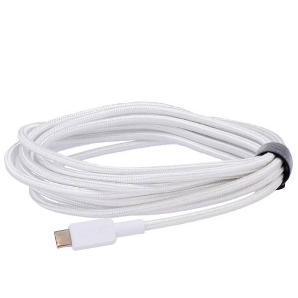 Acheter ANKER ANK-322-USBC-USBC-300-W Anker - Câble USB 2.0 - USB-C vers USB-C - Câble en nylon tressé - Longueur 3 m - Charge r