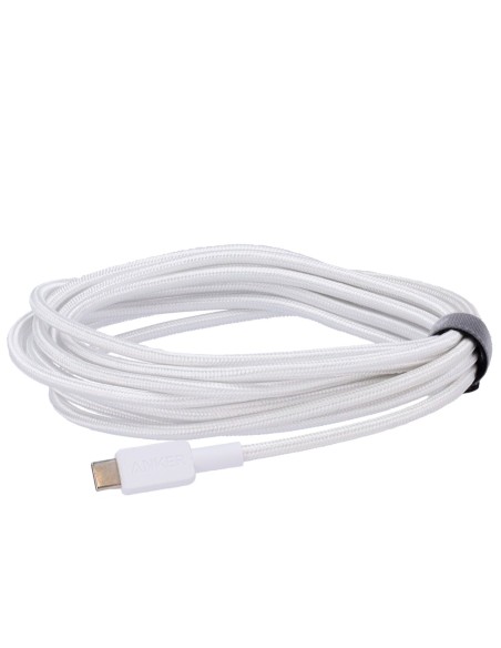 Anker Ank-322-USBC-USBC-300-W Ancer - USB2.0 Cable - USB-C para USB-C - Cabo de nylon trançado - Comprimento 3M - Carga rápida 