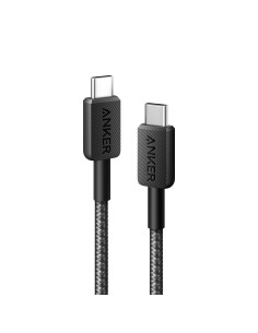 Comprar ANKER ANK-322-USBC-USBC-90-B Anker - Cable USB2.0  - USB-C a USB-C - Cable de nylon trenzado - Longitud 0.9m - Carga ráp