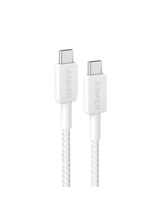 Anker Ank-322-USBC-USBC-90-W Ancer - USB2.0 Cable - Cabo USB-C-C - Cabo de nylon trançado - Comprimento 0.9m - Carga rápida 60W 