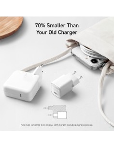 Comprar ANKER ANK-511-WCHARGER-30W1C-W Anker - Cargador USB - Potencia 30W - Carga rápida  - Salida USB-C - Color blanco ANK-511 2