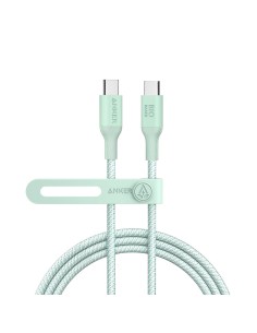 Anker Ank-544-USBC-USBC-180-G Anker - USB2.0 Cabo USB-C - Cabo Torcido Bio-Nylon - Comprimento 1.8m - cor verde