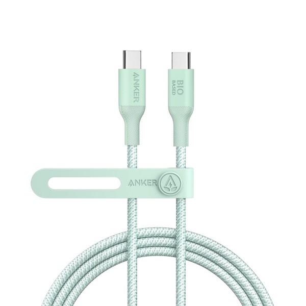 Acheter ANKER ANK-544-USBC-USBC-180-G Anker - Câble USB2.0 - USB-C vers USB-C - Câble tressé en bio-nylon - Longueur 1.8m - Coul