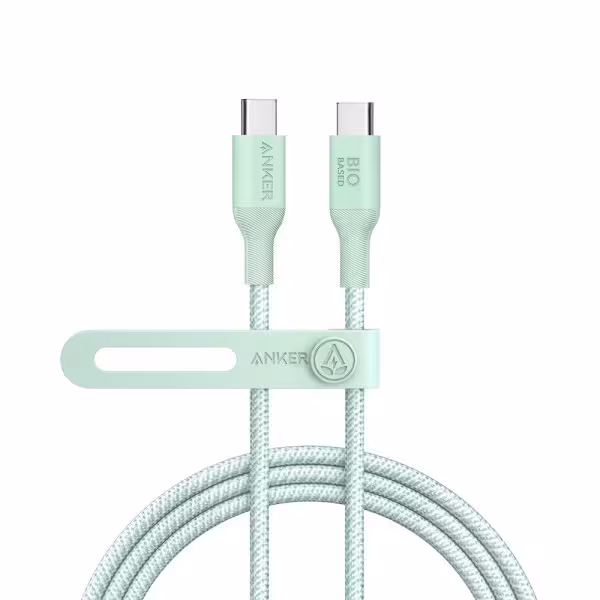 Acquistare ANKER ANK-544-USBC-USBC-180-G Anker - Cavo USB2.0 - USB-C a USB-C - Cavo intrecciato in Bio-Nylon - Lunghezza 1.8m - 