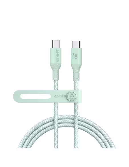 Acquistare ANKER ANK-544-USBC-USBC-180-G Anker - Cavo USB2.0 - USB-C a USB-C - Cavo intrecciato in Bio-Nylon - Lunghezza 1.8m - 