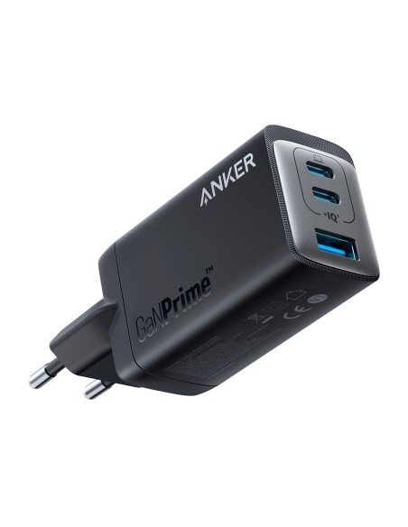 Anker Ank-735-Wcharger-65W1A2C-B Anker - Carregador USB - 65W PODER | Com a tecnologia Ganprime - cobrança rápida - 1x USB-A
