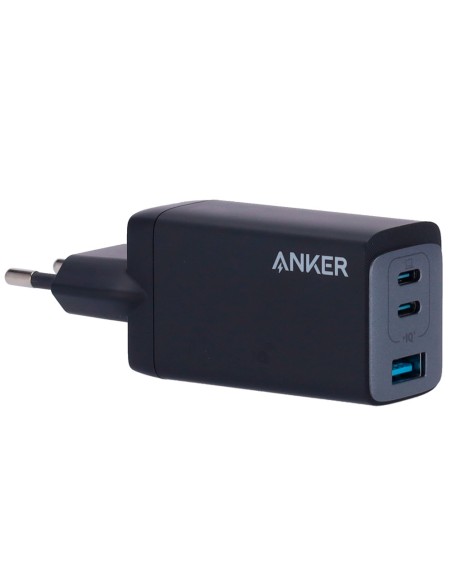 Anker Ank-735-Wcharger-65W1A2C-B Anker - Carregador USB - 65W PODER | Com a tecnologia Ganprime - cobrança rápida - 1x USB-A