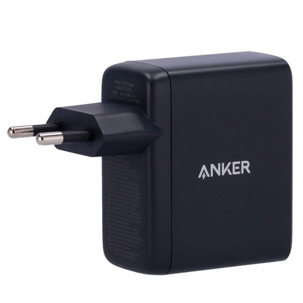 Anker Ank-736-Wcharger-100W1A2C-B Anker - Carregador USB - 100W PODER | Com a tecnologia GAN II - carga rápida - 1x USB-A saídas