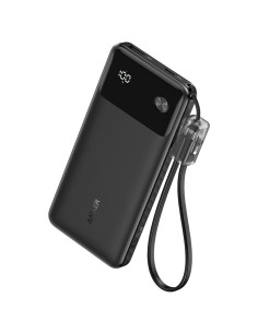 Anker Ank-A1388-B Anker Power Bank com tela - 10000mAh Capacidade - Entradas USB-C - USB-a partidas, 2x USB-C - Carga 3