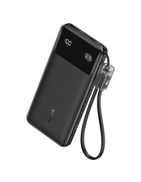 Comprar ANKER ANK-A1388-B Anker Power bank con pantalla - Capacidad 10000mAh  - Entradas USB-C - Salidas USB-A, 2x USB-C - Carga