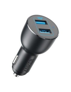 Acquista ANKER ANK-CCHARGER-POWERDRIVE3-B Anker - Accendisigari per auto in metallo - Potenza 36W - Ricarica rapida 18W | Tecnol