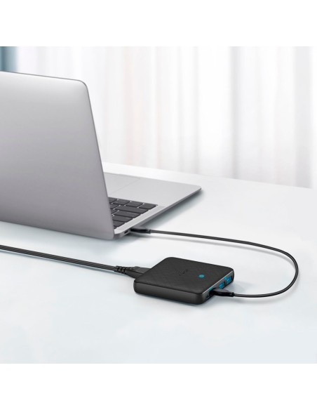 Comprar ANKER ANK-DCHARGER-65W2A2C-B Anker - Cargador de escritorio - Carga rápida 65W - Salidas 2x USB-C, 2x USB-A - Carga 4 di