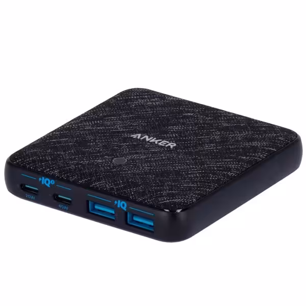 Acheter ANKER ANK-DCHARGER-65W2A2C-B Anker - Chargeur de bureau - Charge rapide 65 W - Sorties 2x USB-C, 2x USB-A - Charge 4 ap.