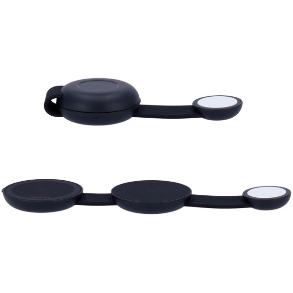 Kaufen ANKER ANK-FWCHARGER-3-IN-1-B 3-in-1 kabelloses Ladegerät von Anker – MagGo-Technologie – Schnellladen: iPhone, AirPods, A