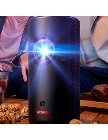 Nebula Ank-Nebula-Capsule3-Laser-GTV Nebula Cápsula 3 Projetor Laser 1080p - Conexão Wi-Fi / Assim Google TV - Luminosidade 300 