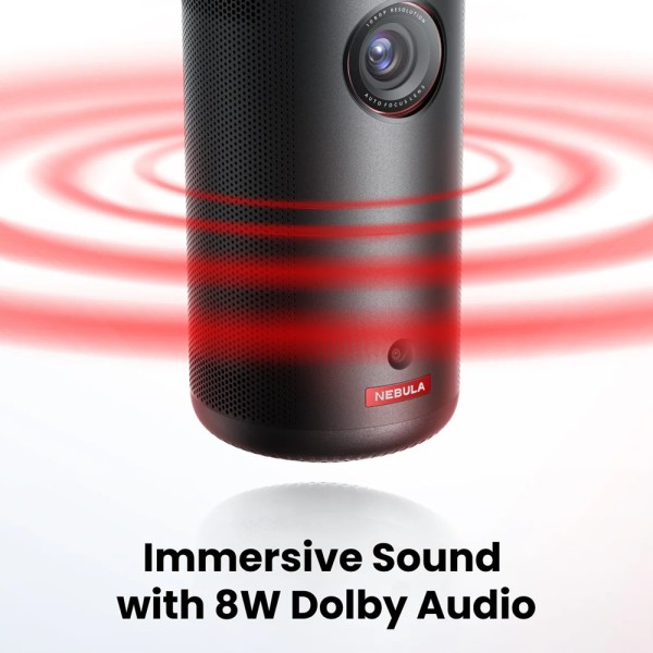 Nebula Ank-Nebula-Capsule3-projetor Nebula Capsule 3 1080P projetor - WiFi / para TV de conexão - Luminosidade 200 lumens -