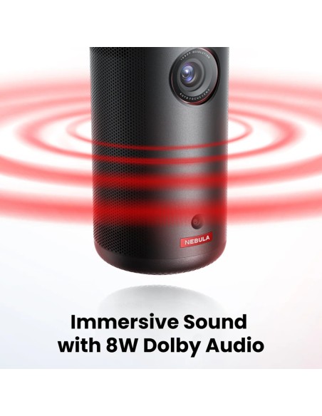 Comprar NEBULA ANK-NEBULA-CAPSULE3-PROJECTOR Nebula Capsule 3 Proyector 1080p - Conexion WiFi / SO Google TV - Luminosidad 200 L