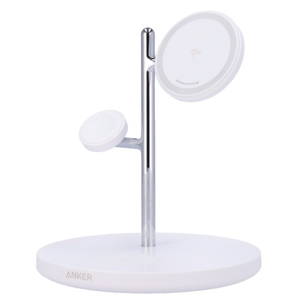 Kaufen ANKER ANK-PADWCHARGER-3-IN-1-W 3-in-1 kabelloses Ladegerät Anker – MagGo-Technologie – Schnellladen: iPhone, AirPods, App