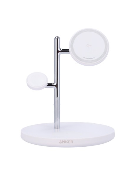Comprar ANKER ANK-PADWCHARGER-3-IN-1-W Cargador inalámbrico 3 en 1 Anker - Tecnología MagGo - Carga rápida: iPhone, Airpods, App