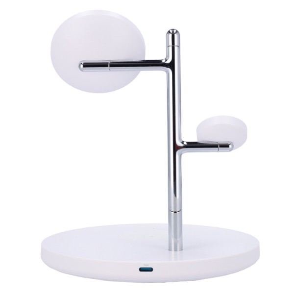 Anker Ank-PadWarger-3-in-1-W Carregador sem fio 3 em 1 Anker - MagGo Technology - Custo Rápido: iphone, Airpods, Apple Watch