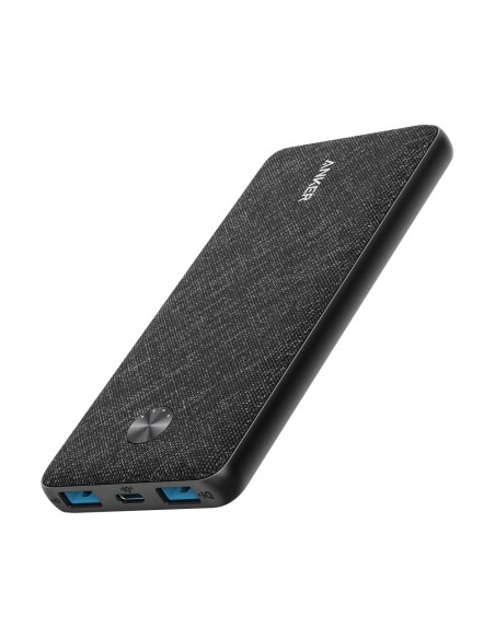Anker Ank-Powercore3-Sense-B Anker Power Bank com LEDs de carga - Capacidade de 10000mAh - Entradas USB-C - Saídas USB-C, 2x USB