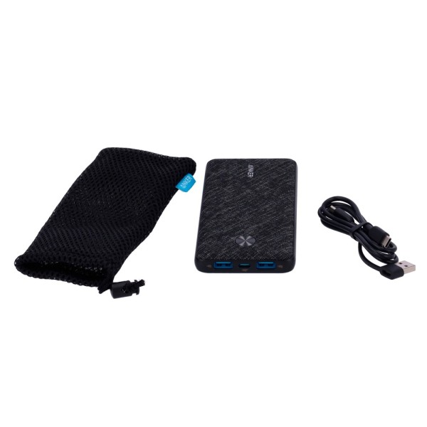 Kaufen ANKER ANK-POWERCORE3-SENSE-B Anker Powerbank mit Lade-LEDs – Kapazität 10000 mAh – USB-C-Eingänge – USB-C-Ausgänge,