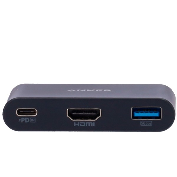 Kaufen ANKER ANK-POWEREXPAND-3-IN-1-G Hub USB-C 3-in-1 von Anker – USB-C, USB-A 3.0 und HDMI – Unterstützt PD100W-Laden (USB-C) 