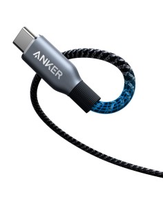 Anker Ank-Prime-USBC-USBC-90-B Anker - USB2.0 Cabo USB-C - Cabo de Nylon Trançado Reciclado - Comprimento 0.9m - Carregue  2