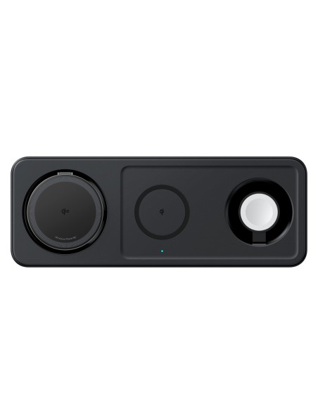 Acheter ANKER ANK-PWCHARGER-3-IN-1-B Chargeur sans fil 3-en-1 Anker - Technologie MagGo - Charge rapide : iPhone, AirPods, Apple