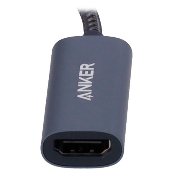 Anker Ank-USBC-HDMI-G Anker - Adaptador Gráfico - USB-C para HDMI (4K) - Plug & Amp Play - Universal Compatibility - Cinza
