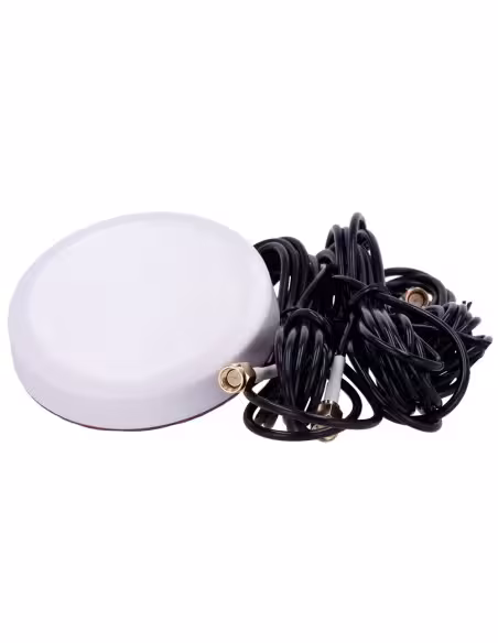 Acheter OEM ANT-4G24G-03D-G-O-ORV-W Antenne blanche 4G avec GPS et Wi-Fi. - Fréquence 4G dans la plage 824-2700 MHz. - Interface