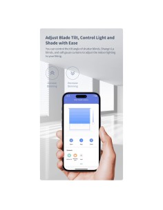 Aqara AQ-CD-M03D Aqara Controle de cortinas de rolos T1s - ZigBee 3.0 - Mather Over Zigbee - Requer Aqara Hub - Bateria 1 ano 2