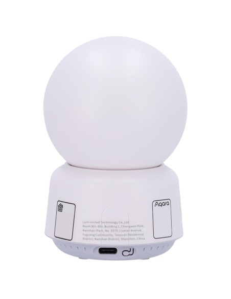Acheter AQARA AQ-CH-C01E Caméra intérieure Aqara E1 - Résolution d’image haute définition 2K (3 MP) - Rotation motorisée de 36