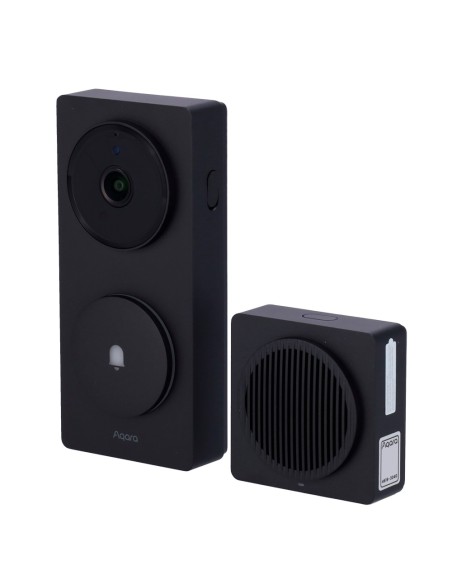 Aqara AQ-CH-C09D-B Aqara Smart Home G410 Campainha Cam / Hub Preto - WiFi 2.4GHz / Zigbee 3.0 - Matéria Sobre Zigbee - Hub Conce