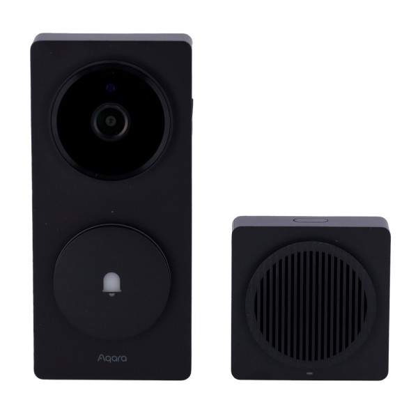 Comprar AQARA AQ-CH-C09D-B Aqara Smart Home G410 Doorbell Cam/Hub Black - WiFi 2.4Ghz / Zigbee 3.0 - Matter over Zigbee - Hub Co