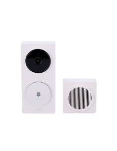 Aqara AQ-CH-C09D-W Aqara Smart Home G410 Campainha Cam / Hub Branco - WiFi 2.4GHz / Zigbee 3.0 - Matéria Over Zigbee - Hub Conce 2