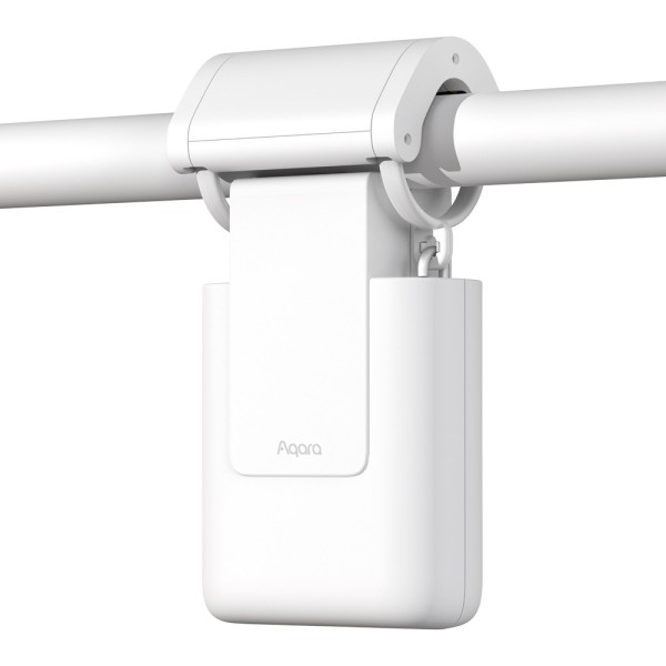 Aqara AQ-CM-M01R Aqara Cortina Driver E1 (Versão Rod) - ZigBee 3.0 - Requer Aqara Hub - Detector de iluminação - Bateria 1 a